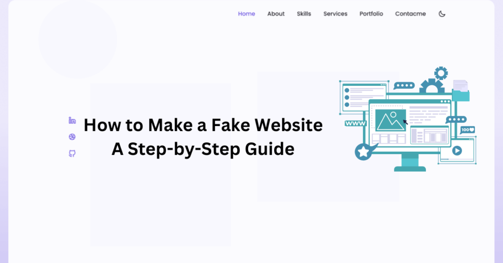 How to Make a Fake Website - A Step-by-Step Guide